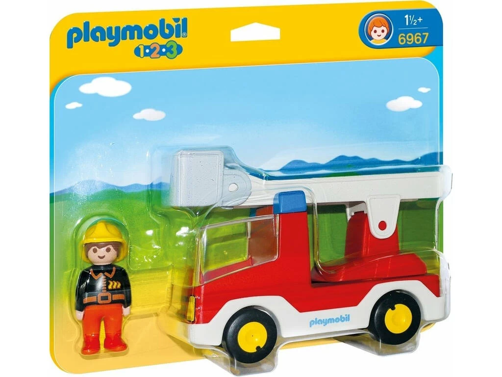 Playmobil 1,2,3 Camión De Bombero 6967 3 Playmobil 1,2,3 Camión De Bombero 6967