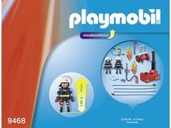 Playmobil Bomberos Con Bomba De Agua 9468 -Playmobil Ventas 1911147714g02