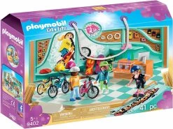 Playmobil Tienda De Bicicletas Y Skate 9402