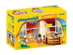 Playmobil 1,2,3 Mi Primera Granja Maletín Playmobil 70180