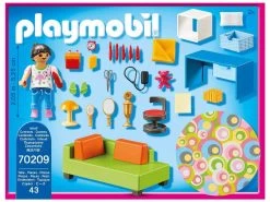 Playmobil Habitación Juvenil 70209 7 Playmobil Habitación Juvenil 70209 -Playmobil Ventas 1999950914g02