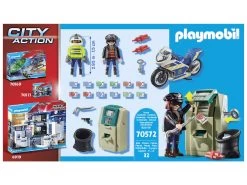 Playmobil City Action Moto Persecución Del Ladrón De Dinero 70572 -Playmobil Ventas 1999957599g04