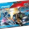 Playmobil City Action Helicóptero De Policía Persecución Del Vehículo Huido 70575 -Playmobil Ventas 1999957601g00