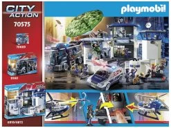 Playmobil City Action Helicóptero De Policía Persecución Del Vehículo Huido 70575 -Playmobil Ventas 1999957601g06