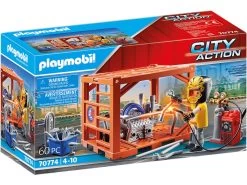 Playmobil City Action Fabricante De Contenedores 70774