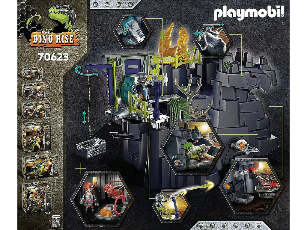 Playmobil Dino Rock 70623 5 Playmobil Dino Rock 70623 - Imagen 3