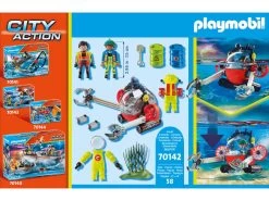 Playmobil Rescate Marítimo Operacion Medioambiente Con Bote De Buceo 70142 -Playmobil Ventas 1999962511g02
