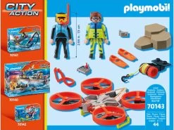 Playmobil Rescate Marítimo Buzo Con Dron De Rescate 70143 -Playmobil Ventas 1999962512g02