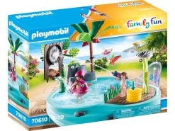 Playmobil Piscina Divertida Con Rociador De Agua 70610