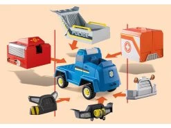 Playmobil D.O.C. Vehículo De Emergencia De La Policía 70915 -Playmobil Ventas 1999962631g05