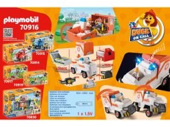 Playmobil D.O.C. Vehículo De Emergencia Ambulancia 70916 -Playmobil Ventas 1999962632g02