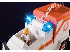 Playmobil D.O.C. Vehículo De Emergencia Ambulancia 70916 -Playmobil Ventas 1999962632g04