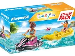 Playmobil Starter Pack Moto De Agua Con Bote Banana 70906