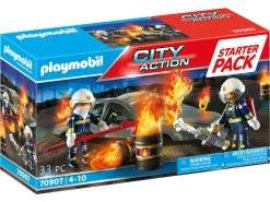 Playmobil Starter Pack Simulacro De Incendio 70907