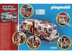 Playmobil Vehículo Bomberos US Tower Ladder 70935 -Playmobil Ventas 1999962722g08