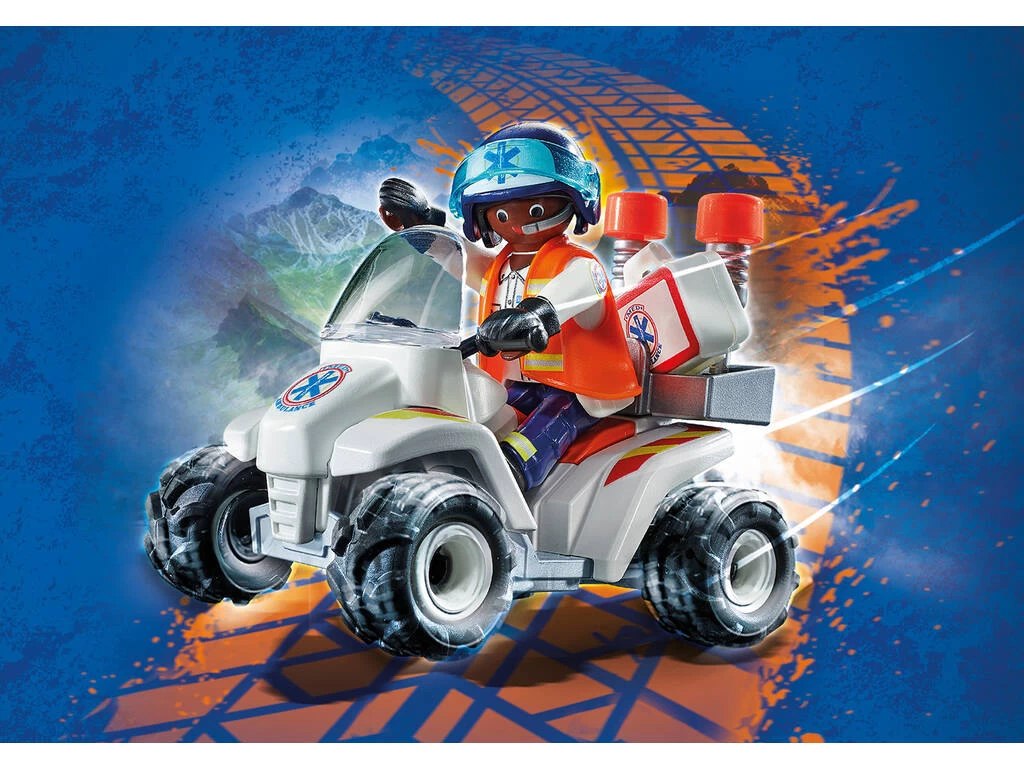 Playmobil Rescate Speed Quad 71091 4 Playmobil Rescate Speed Quad 71091 - Imagen 2