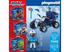 Playmobil Policía Speed Quad 71092 -Playmobil Ventas 1999963002g03