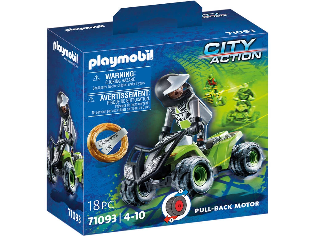 Playmobil Carreras Speed Quad 71093 3 Playmobil Carreras Speed Quad 71093