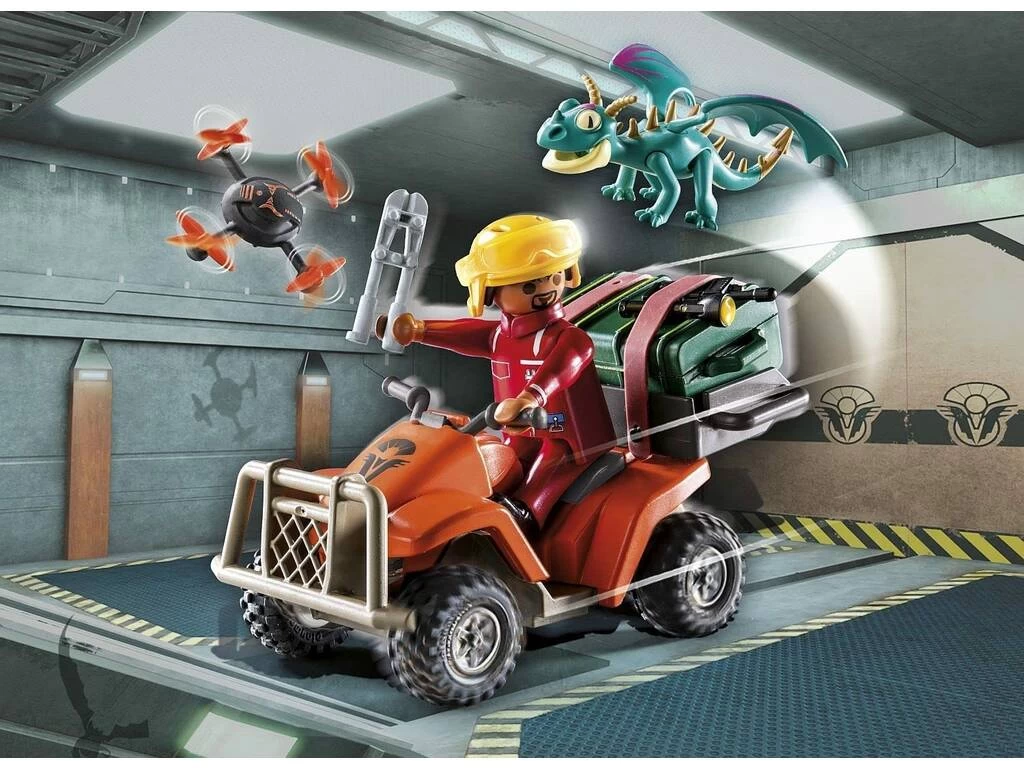 Playmobil Dragons Nine Realms Icaris Quad Playmobil 71085 4 Playmobil Dragons Nine Realms Icaris Quad Playmobil 71085 - Imagen 2