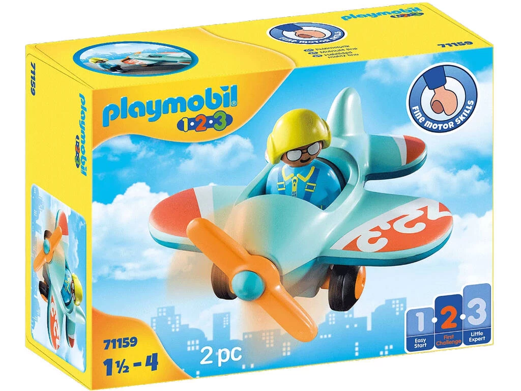 Playmobil 1.2.3 Avión 71159 3 Playmobil 1.2.3 Avión 71159