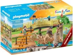 Playmobil Leones Con Recinto Exterior 71192