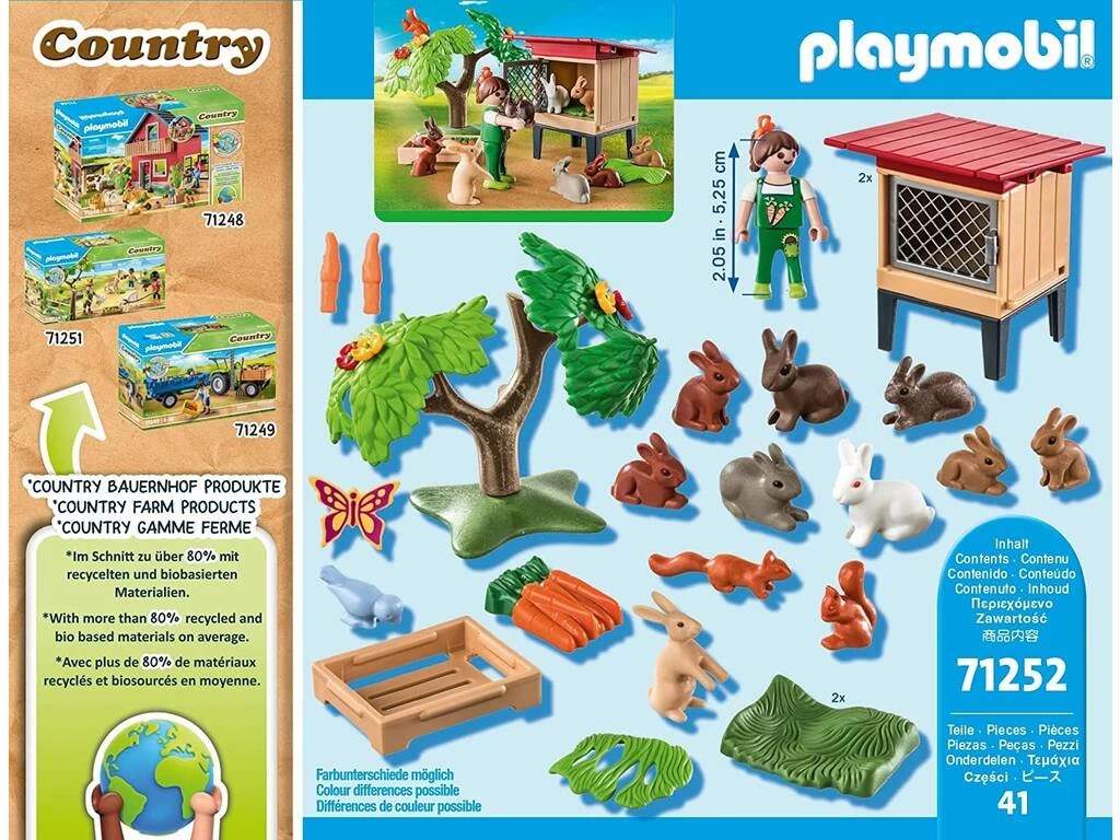 Playmobil Country Conejera 71252 4 Playmobil Country Conejera 71252 - Imagen 2
