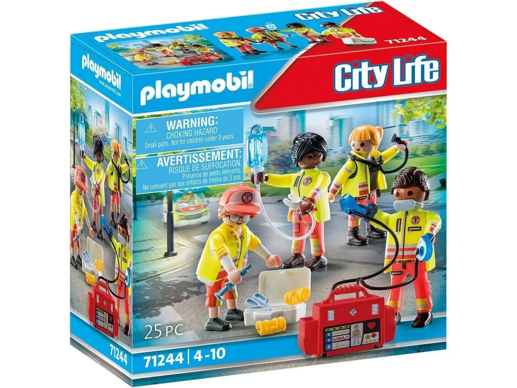 Playmobil City Life Equipo De Rescate 71244 3 Playmobil City Life Equipo De Rescate 71244