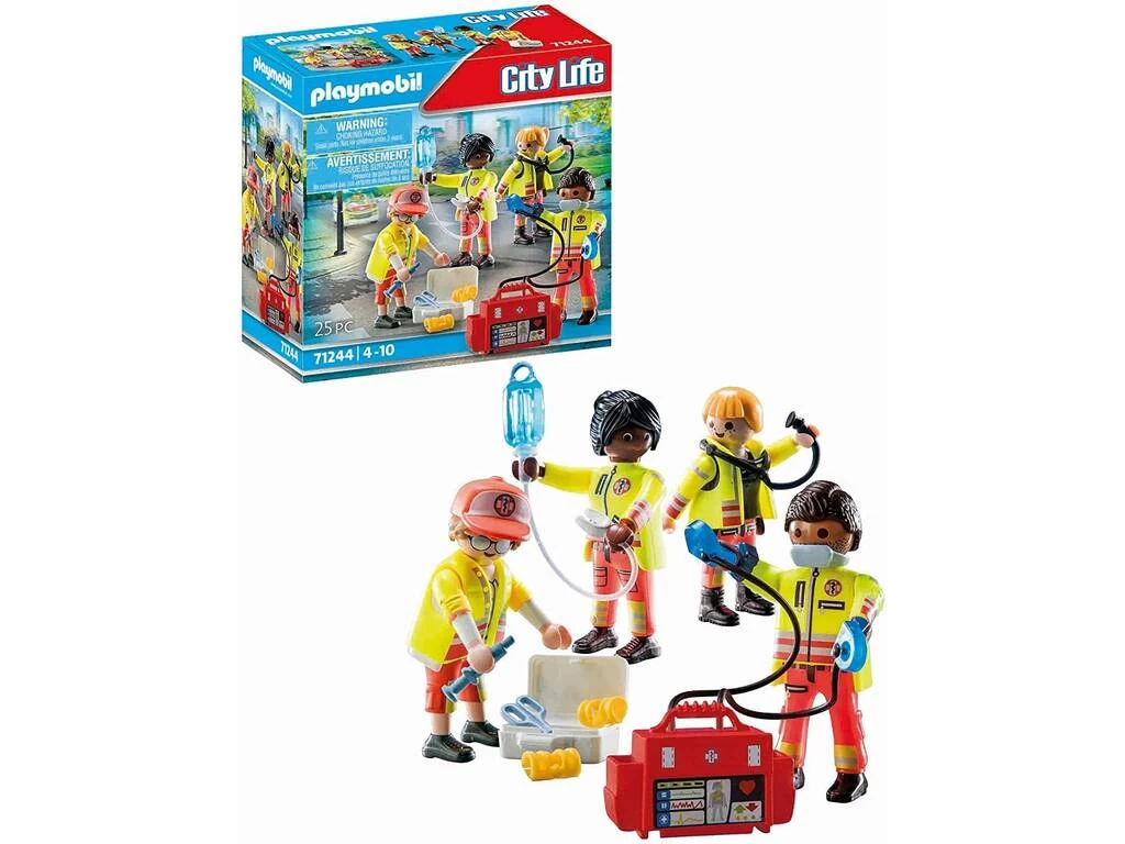 Playmobil City Life Equipo De Rescate 71244 4 Playmobil City Life Equipo De Rescate 71244 - Imagen 2