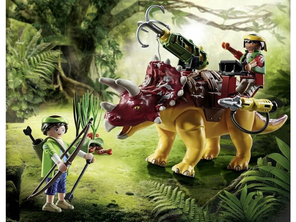 Playmobil Dino Rise Triceratops 71262 5 Playmobil Dino Rise Triceratops 71262 - Imagen 3