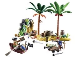 Playmobil Piratas Isla Del Tesoro Pirata Con Esqueleto Playmobil 70692 -Playmobil Ventas 1999968620g01