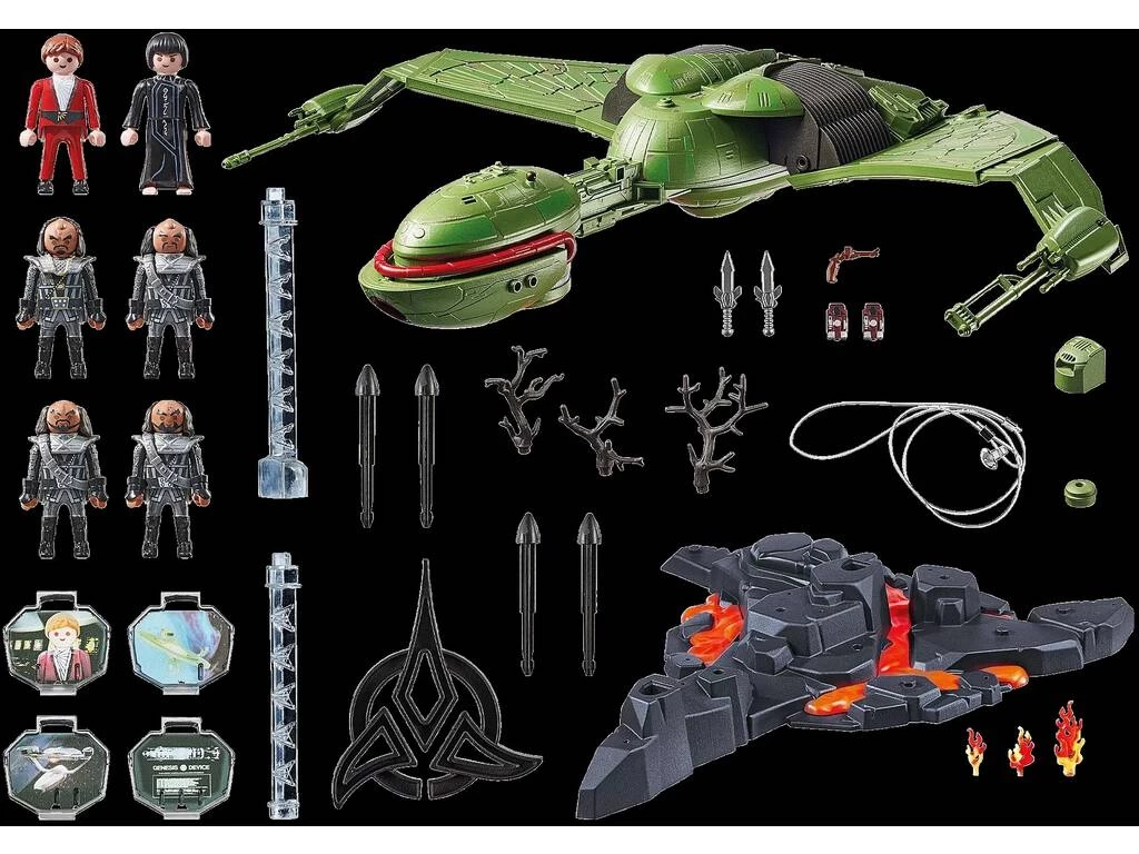 Playmobil Star Trek Klingon Bird-of-Prey 71089 6 Playmobil Star Trek Klingon Bird-of-Prey 71089 - Imagen 4
