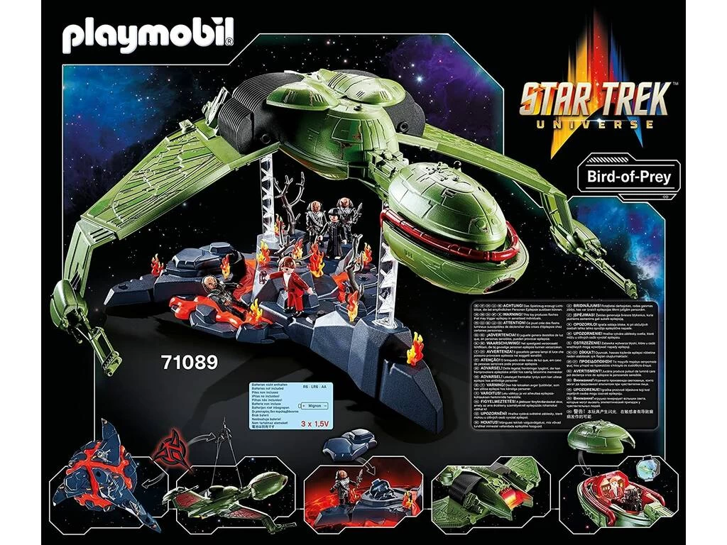 Playmobil Star Trek Klingon Bird-of-Prey 71089 13 Playmobil Star Trek Klingon Bird-of-Prey 71089 - Imagen 11