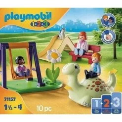 Playmobil - Parque Infantil Playmobil 1.2.3 Con Juguetes Educativos Y De Motricidad ㅤ -Playmobil Ventas medias 1196