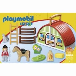 Playmobil - 1.2.3 Mi Primera Granja Maletín -Playmobil Ventas medias 1241