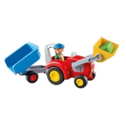 Playmobil 1.2.3 - Tractor Con Remolque - 6964 -Playmobil Ventas medias 1244