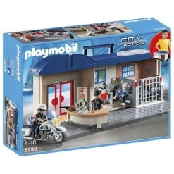 Playmobil - Estación De Policía Maletín - 5299