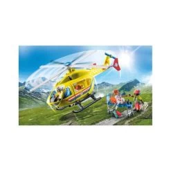 Playmobil - Helicóptero De Rescate City Life Playmobil ㅤ -Playmobil Ventas medias 218