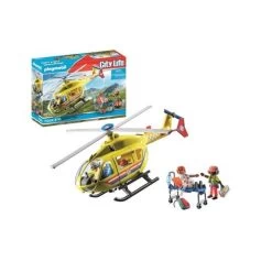 Playmobil - Helicóptero De Rescate City Life Playmobil ㅤ -Playmobil Ventas medias 219
