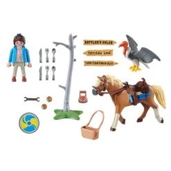 Playmobil - Marla Con Caballo Playmobil The Movie - 70072 -Playmobil Ventas medias 276