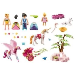 Playmobil - Carroza Unicornio Con Pegaso -Playmobil Ventas medias 298