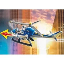 Playmobil - Helicóptero De Policía: Persecución Del Vehículo Huido - 70575 -Playmobil Ventas medias 33