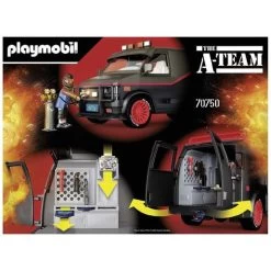 Playmobil - La Furgoneta Del Equipo A - 70750 -Playmobil Ventas medias 428