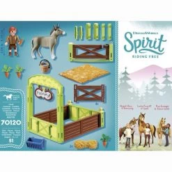 Playmobil - Establo Trasqui Y Señor Zanahoria -Playmobil Ventas medias 537