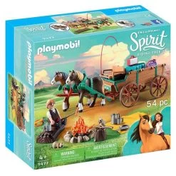 Playmobil Papá De Lucky Y Carruaje