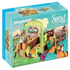 Playmobil Establo Lucky Y Spirit