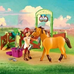 Playmobil Establo Lucky Y Spirit -Playmobil Ventas medias 559