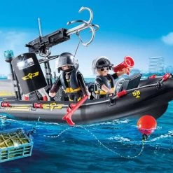 Playmobil - Lancha De Las Fuerzas Especiales - 9362 -Playmobil Ventas medias 585