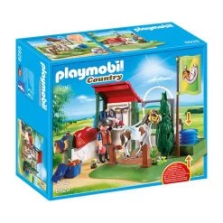 Playmobil - Set De Limpieza Para Caballos - 6929