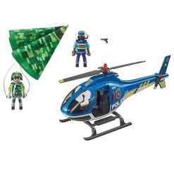 Playmobil - Helicóptero De Policía: Persecución En Paracaídas - 70569 -Playmobil Ventas medias 648