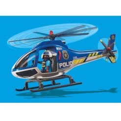 Playmobil - Helicóptero De Policía: Persecución En Paracaídas - 70569 -Playmobil Ventas medias 650